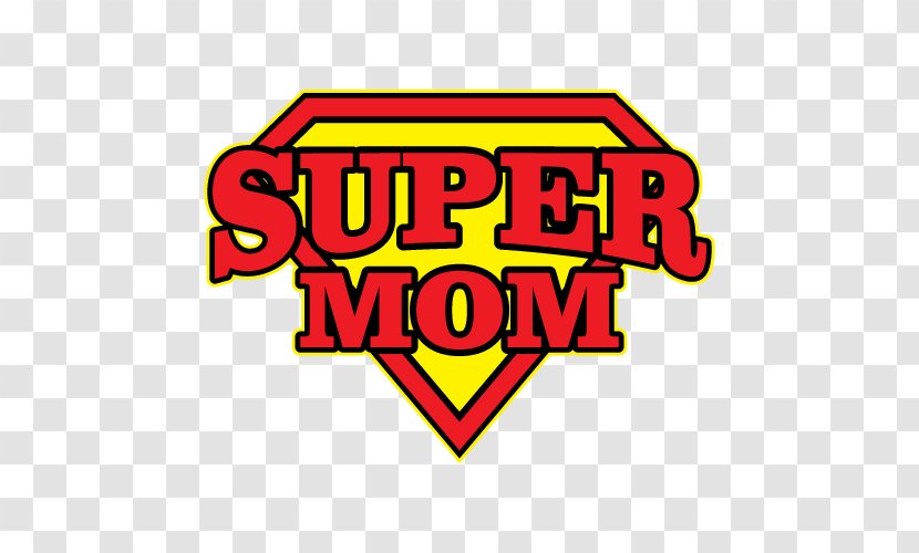 T-shirt Mother's Day - Text - Super Mom Transparent PNG