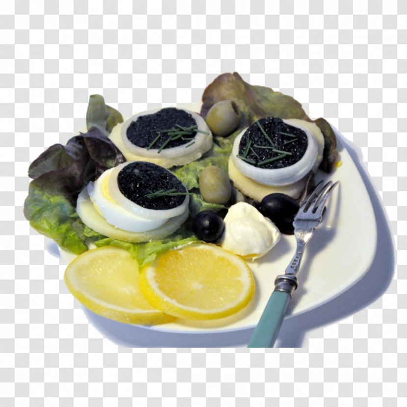 Beluga Caviar Ossetra Dish Food - Platter - Black Transparent PNG