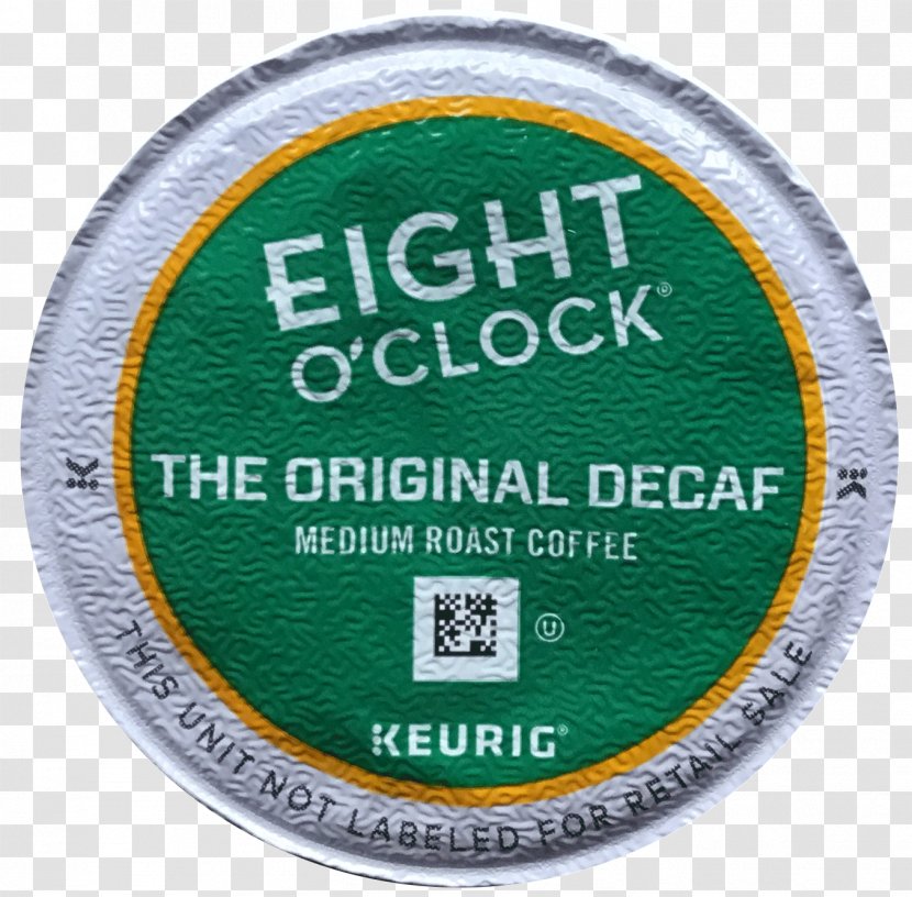 Eight O'Clock The Original Decaf Whole Bean Coffee Keurig Single-Serve K-Cup Pods Single-serve Container - Flower - Iced Transparent PNG