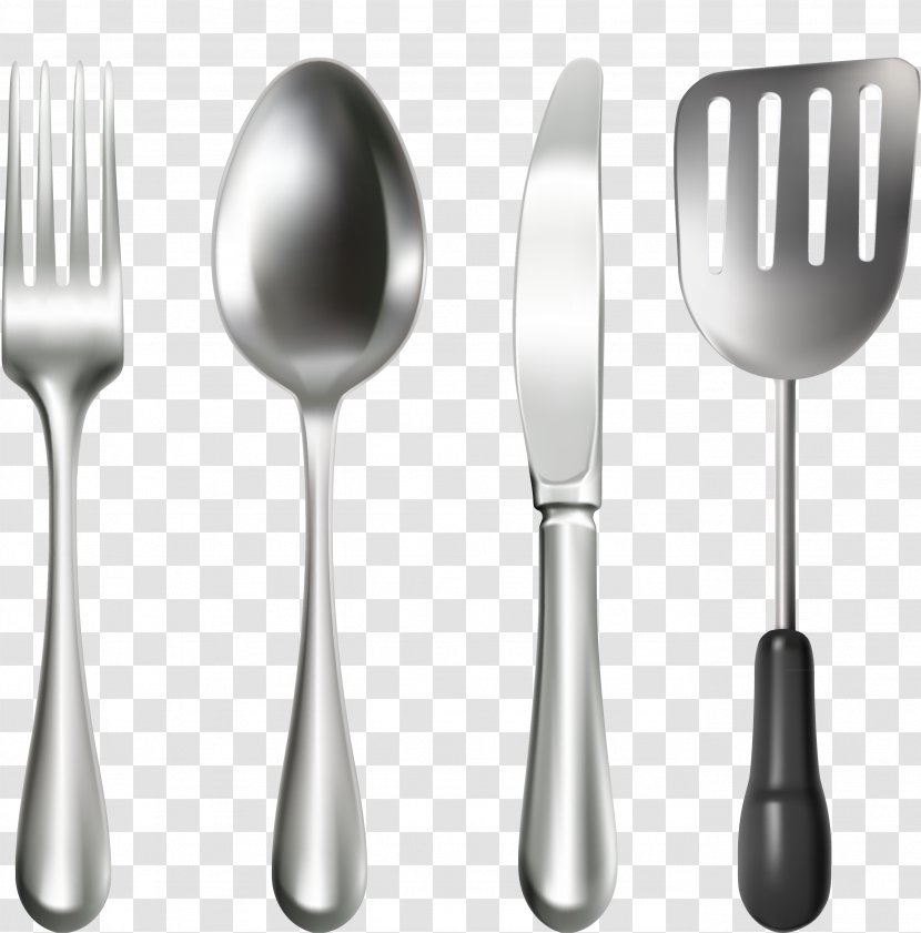 Knife Spoon Fork Cutlery - Stock Photography - Vector And Transparent PNG