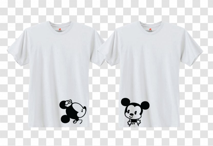 T-shirt Collar Shoulder Sleeve - Walt Disney Company Transparent PNG