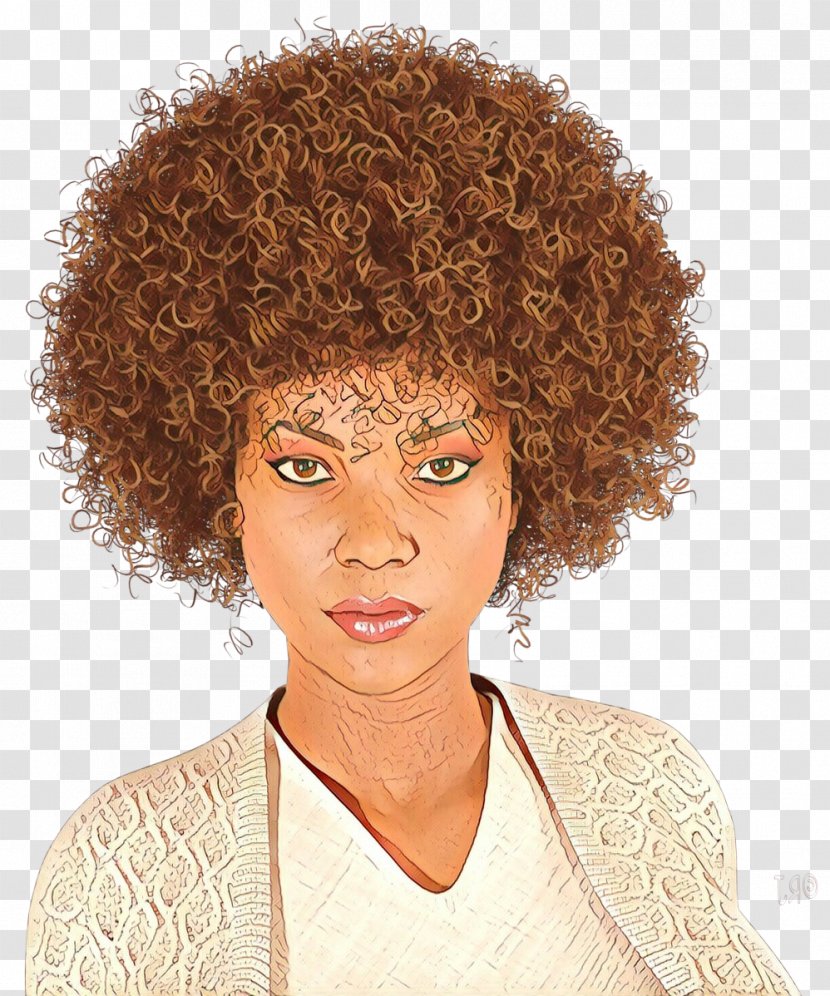Hair Hairstyle Face Jheri Curl Afro - Human Skin Transparent PNG
