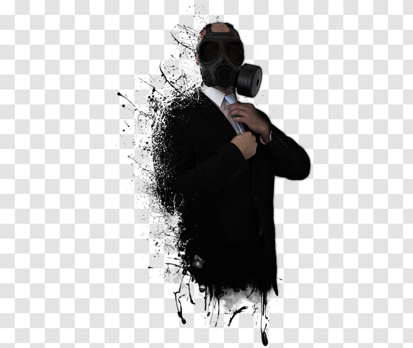 Art IPhone Gasmask Man Displate - Gentleman - Bud Artwork Transparent PNG