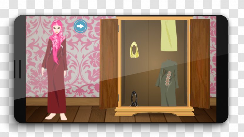Muslim Veil Dressup & Makeup Dress Up Games For Girls Android Screenshot - Flower Transparent PNG