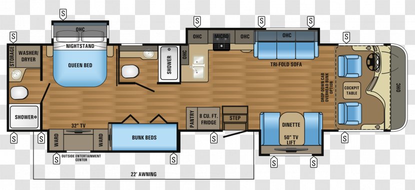 Jayco, Inc. Campervans Floor Plan Fifth Wheel Coupling Gross Vehicle Weight Rating - Elevation Transparent PNG