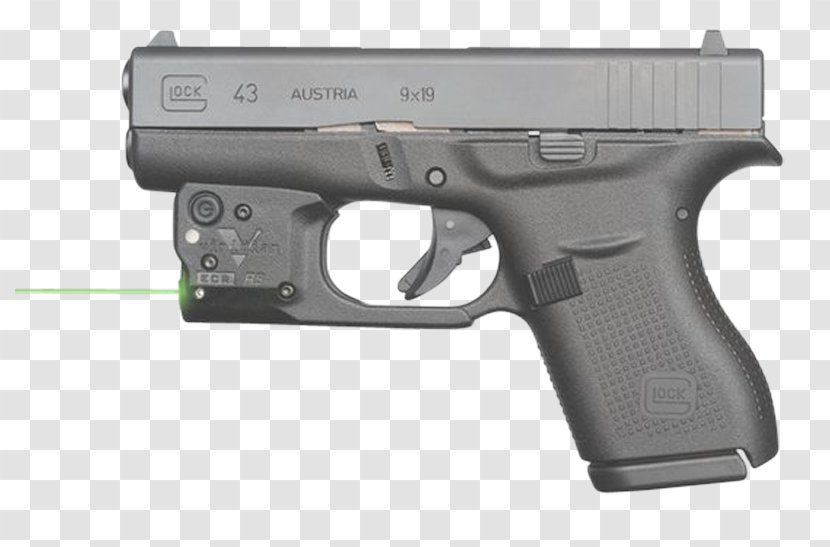 Sight Viridian Glock 43 Weapon Transparent PNG