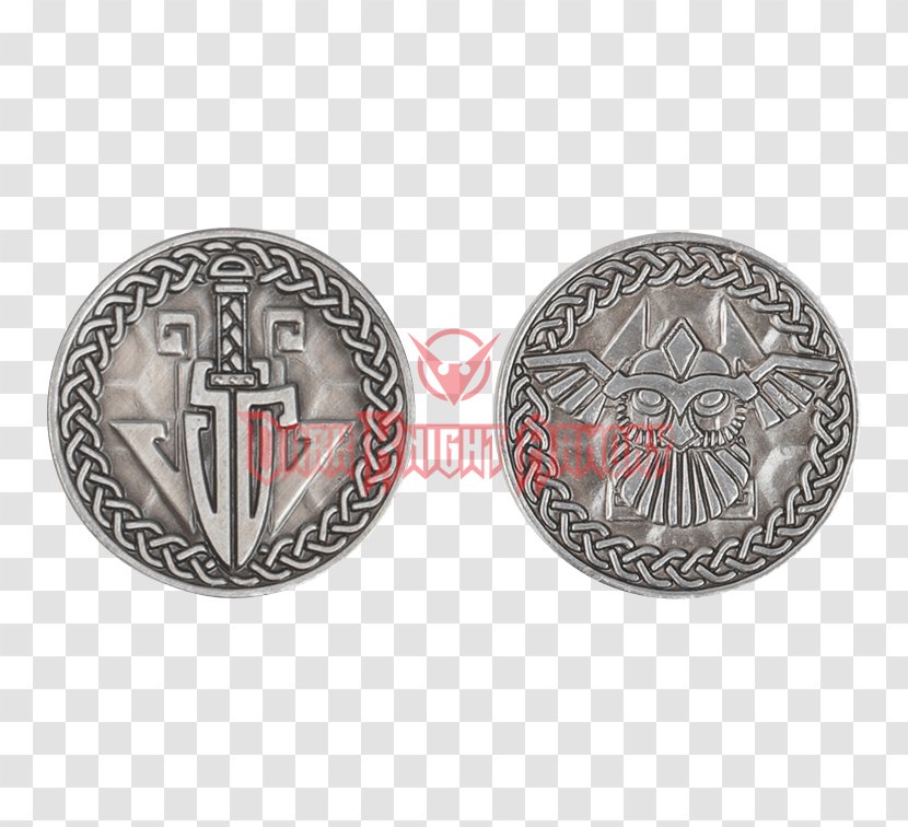 Viking Coinage Silver Saga - Cufflink - Coin Transparent PNG