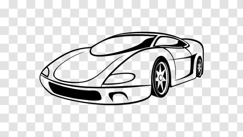 Sports Car Lamborghini Gallardo Drawing - Vehicle Door Transparent PNG