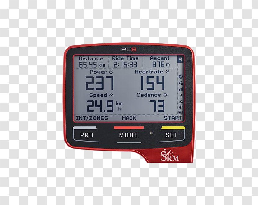GPS Navigation Systems Bicycle Computers Cycling Power Meter - Gauge - Click Free Shipping Transparent PNG