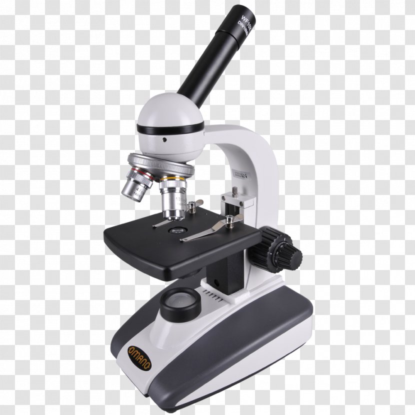 Light Optical Microscope Monocular Digital - Stereo - Adjustment Knob Transparent PNG