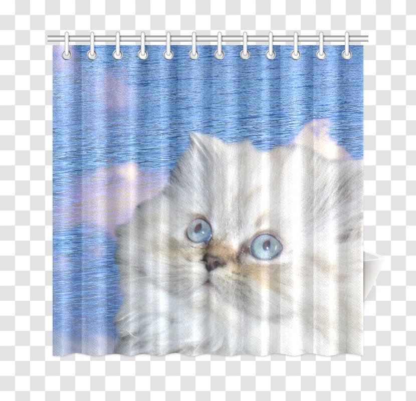 Cat Window Treatment Textile Curtain Kitten - House - Water Transparent PNG