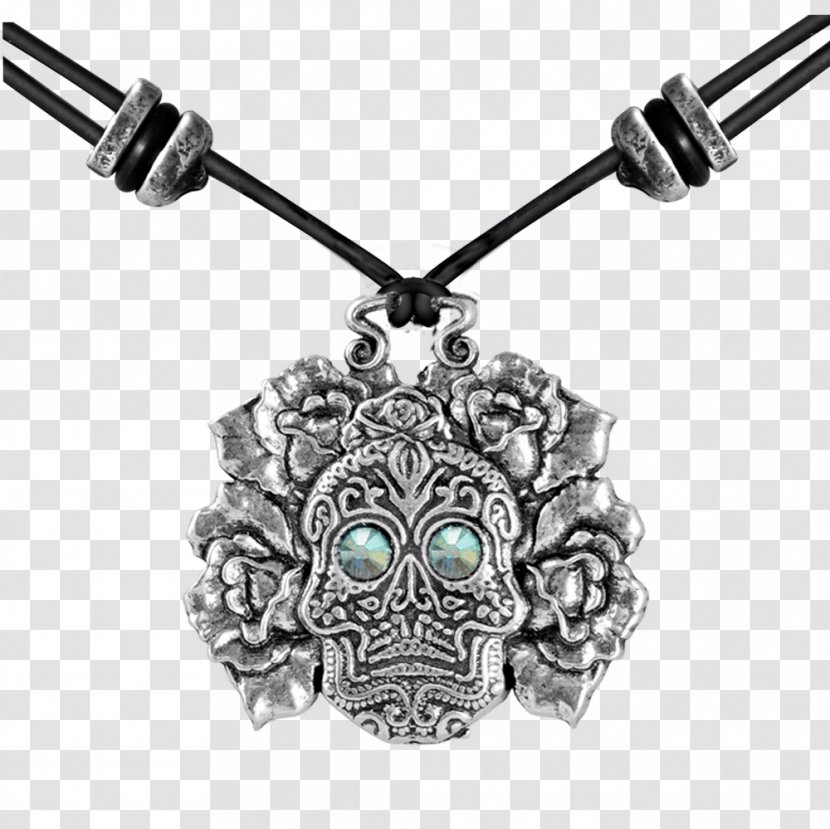 Charms & Pendants Silver Necklace Earring Jewellery - Sterling - Skull Metal Transparent PNG