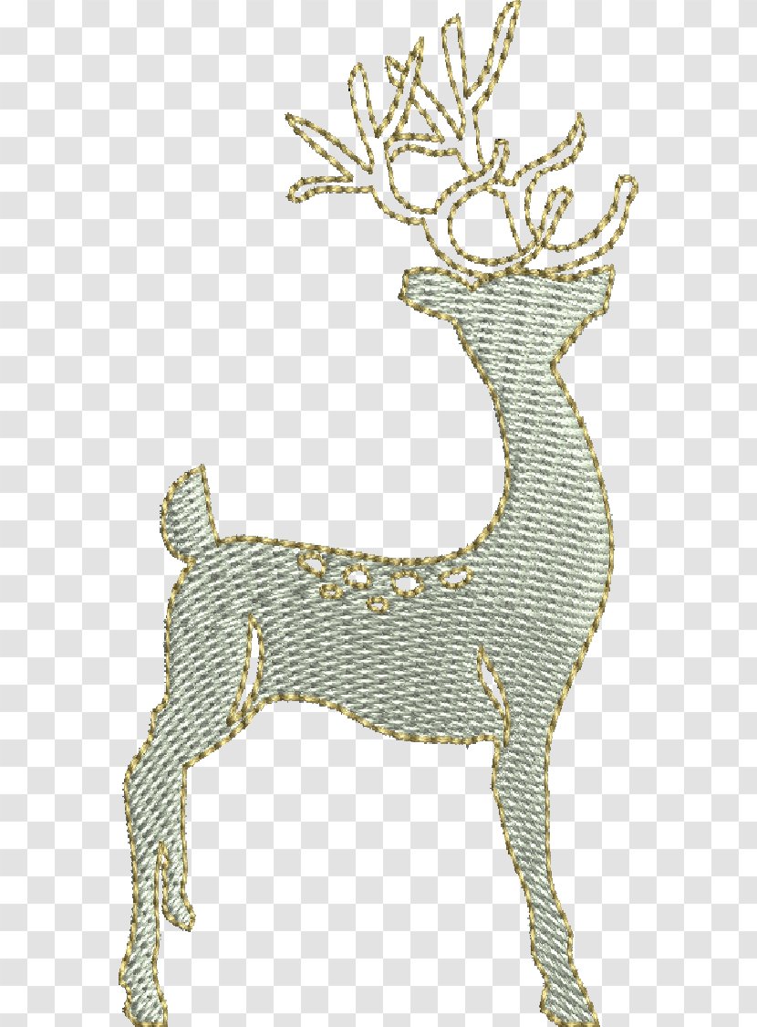 Reindeer Antler Art - Deer Transparent PNG