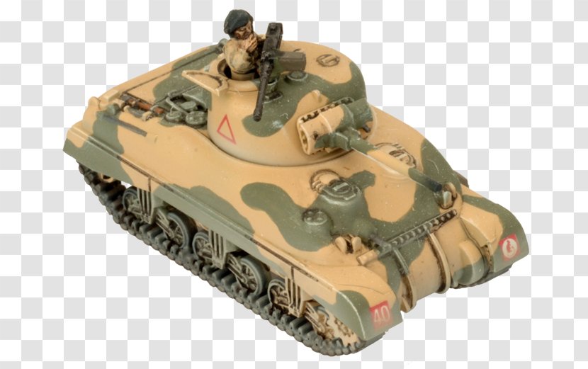 Churchill Tank Sherman Medium 1942-45 M4 (76mm) 1943-65 - Scale Model Transparent PNG