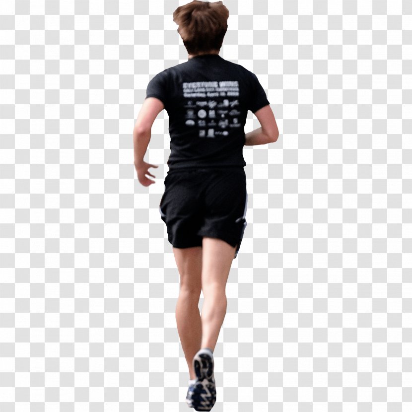 Running Image File Formats - Silhouette - Man Transparent PNG