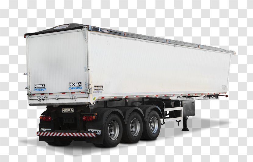 Cargo Semi-trailer Transport Skip B-train - Tire - Truck Transparent PNG