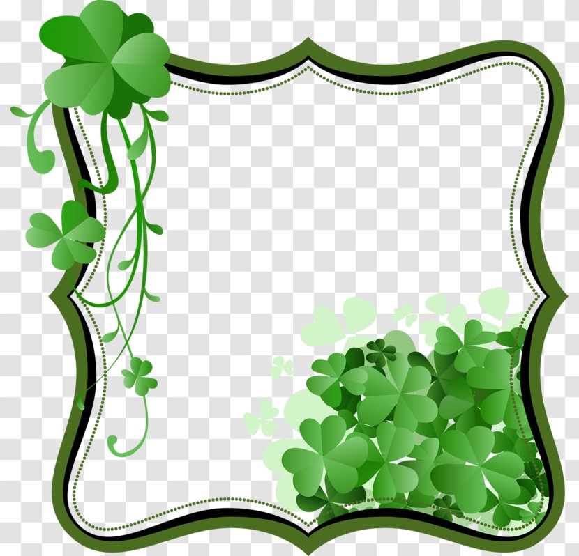 Saint Patrick's Day Four-leaf Clover Shamrock Image - Tree Transparent PNG