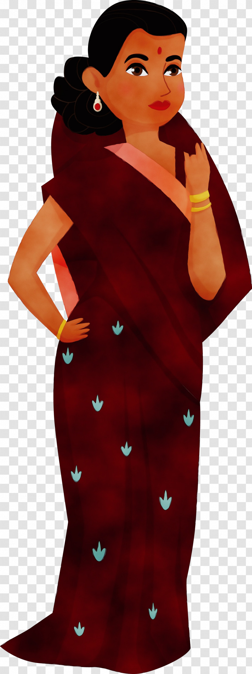 Cartoon Character Maroon Character Created By Transparent PNG