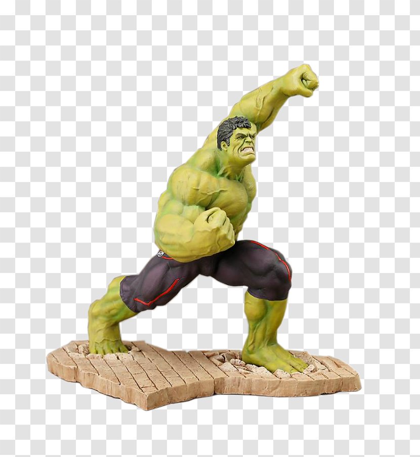 Kotobukiya Marvel Comics ArtFX+ Hulk Statue ArtFX + Avengers Age Of Ultron Hulkbuster Iron Man The Transparent PNG
