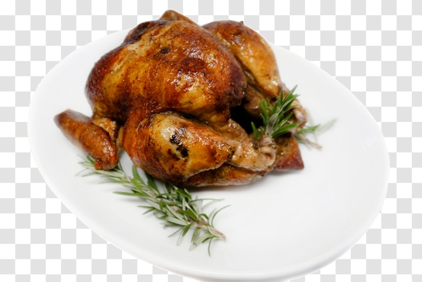 Roast Chicken Pollo A La Brasa Peruvian Cuisine Barbecue - Garnish Transparent PNG