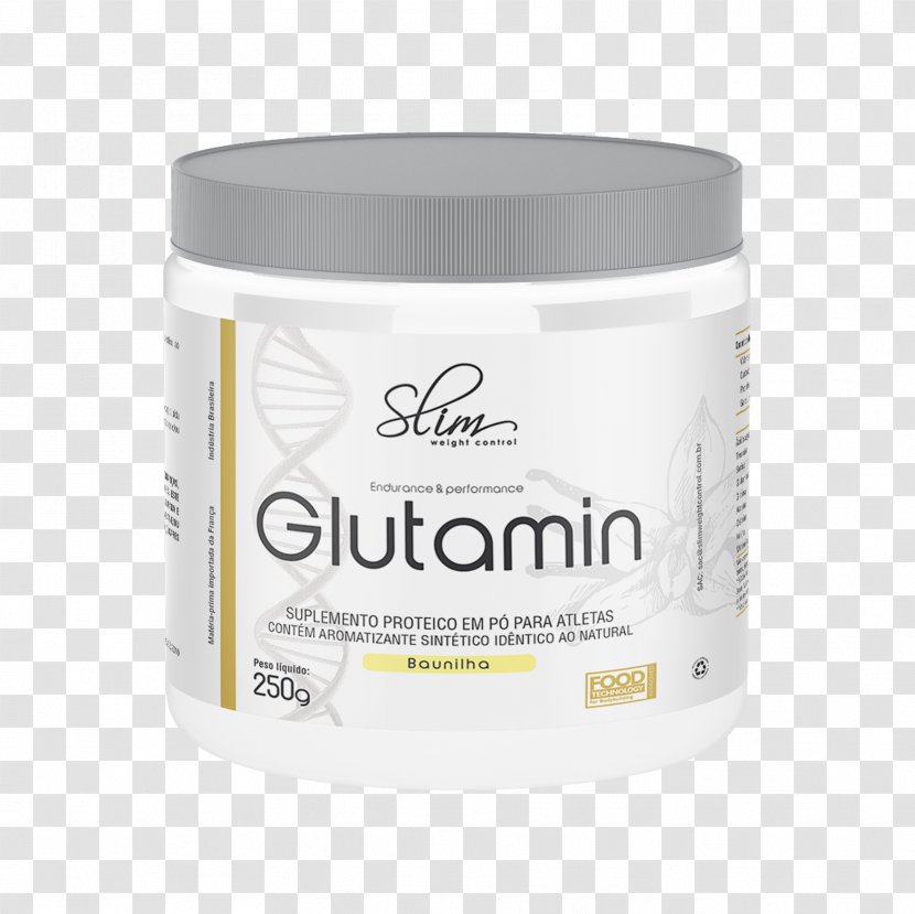 Glutamine Amino Acid Weight Vanilla Energy-Slim - Cream - Slimming Transparent PNG