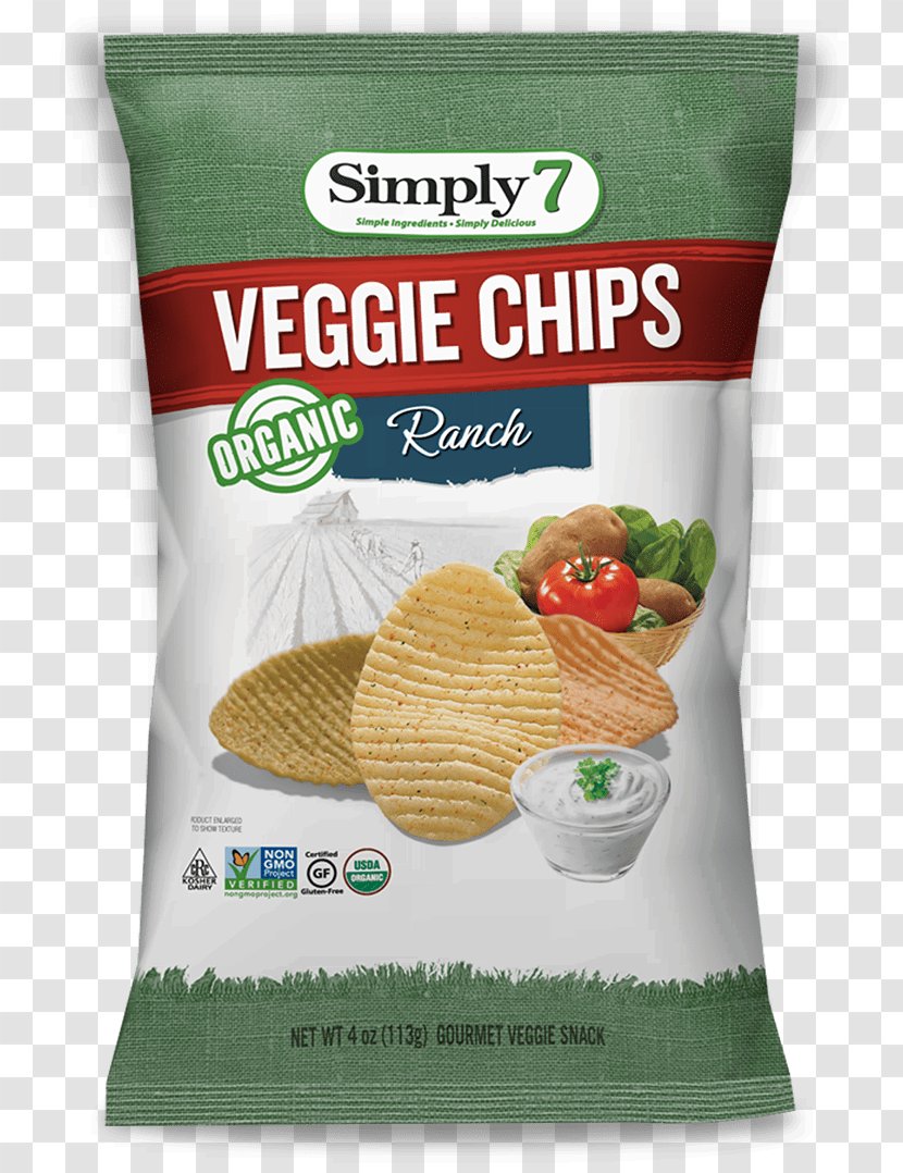 Potato Chip Organic Food Flavor Vegetarian Cuisine - Chips Snacks Transparent PNG