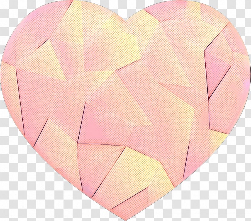 Love Background Heart - Peach - Craft Paper Product Transparent PNG