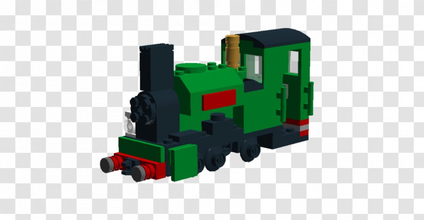 LEGO Train Locomotive Digital Art - Narrow Gauge Railway Transparent PNG