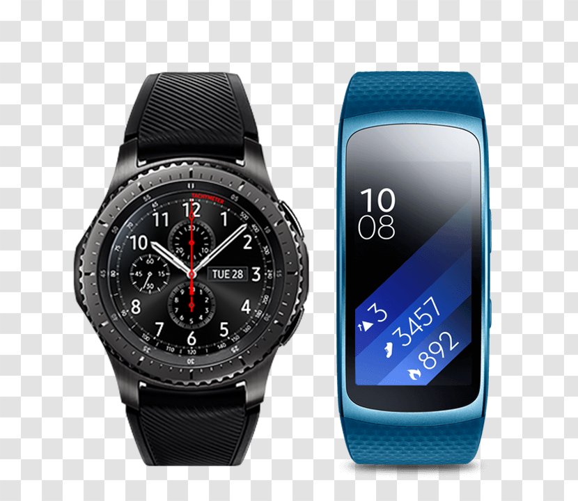 Samsung Gear S3 Frontier Galaxy Smartwatch - Watch - Mobile Phone Transparent PNG