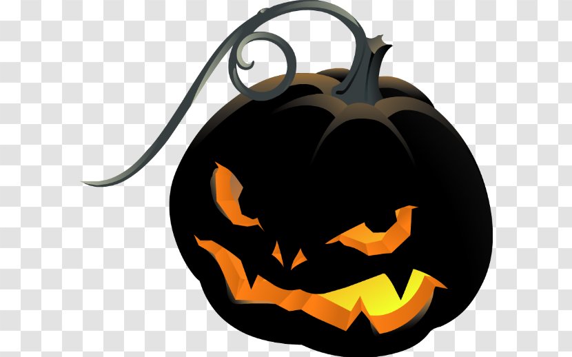 Halloween Pumpkins Jack-o'-lantern Clip Art Openclipart - Black Cat Transparent PNG