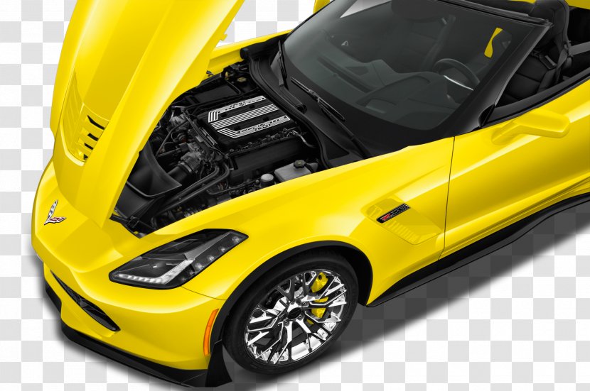 2017 Chevrolet Corvette Car Auto Show General Motors - North American International - Engine Transparent PNG