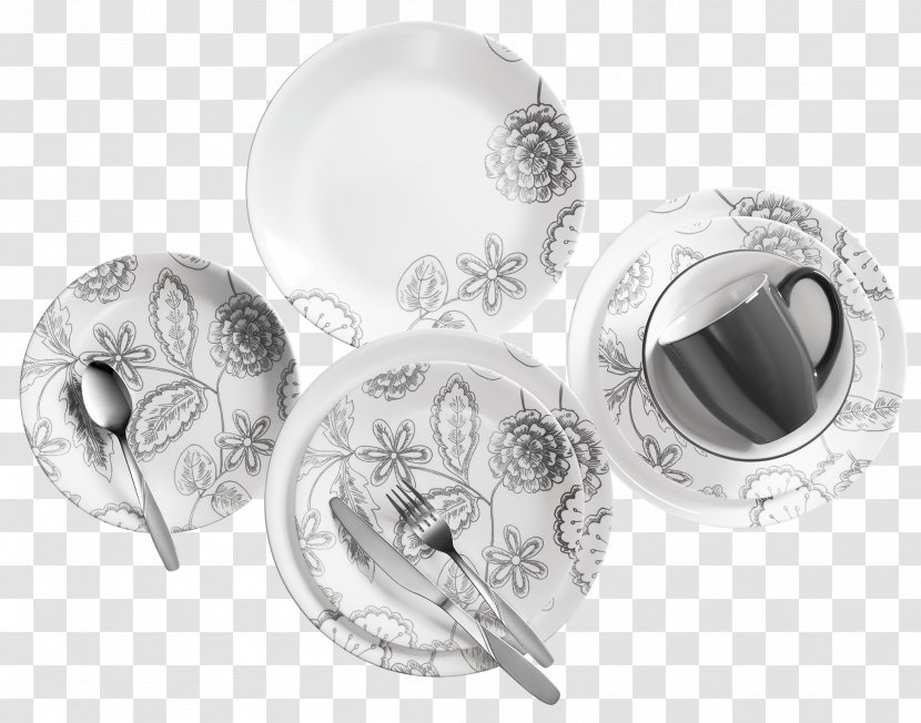 Silver Corelle Plate Tableware - Jewellery Transparent PNG