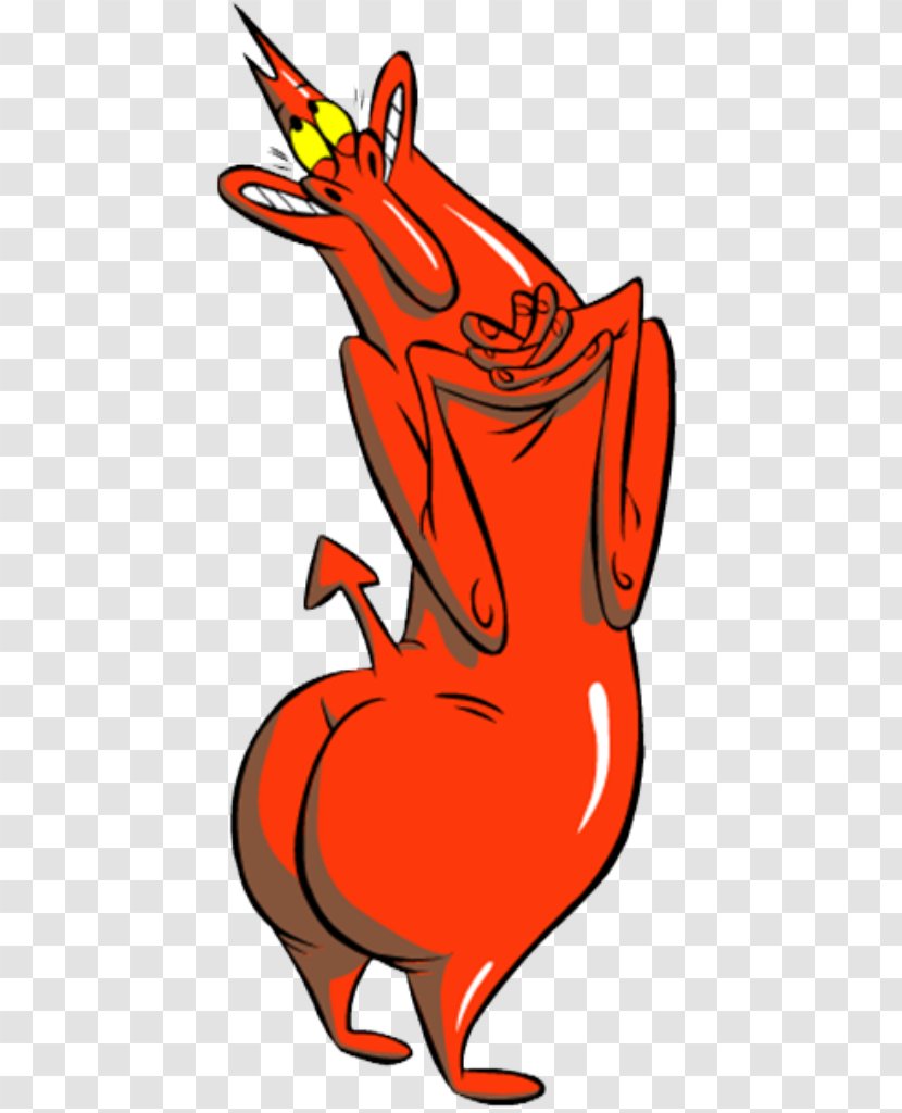 The Red Guy Cartoon Network Devil El Diablo - Drawing Transparent PNG