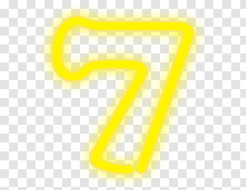 Number Clip Art - One Transparent PNG