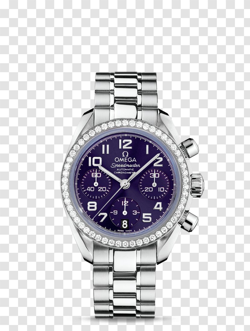 Omega Speedmaster Seamaster SA Chronograph Chronometer Watch Transparent PNG