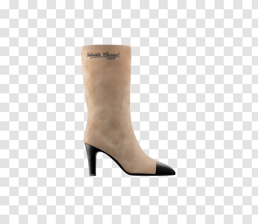 Boot Chanel's Shoes Fashion - Sock Transparent PNG