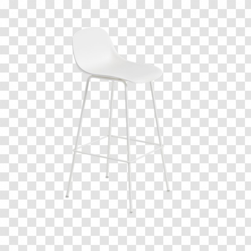 Bar Stool Plastic Seat Chair - Powder Coating - Square Transparent PNG