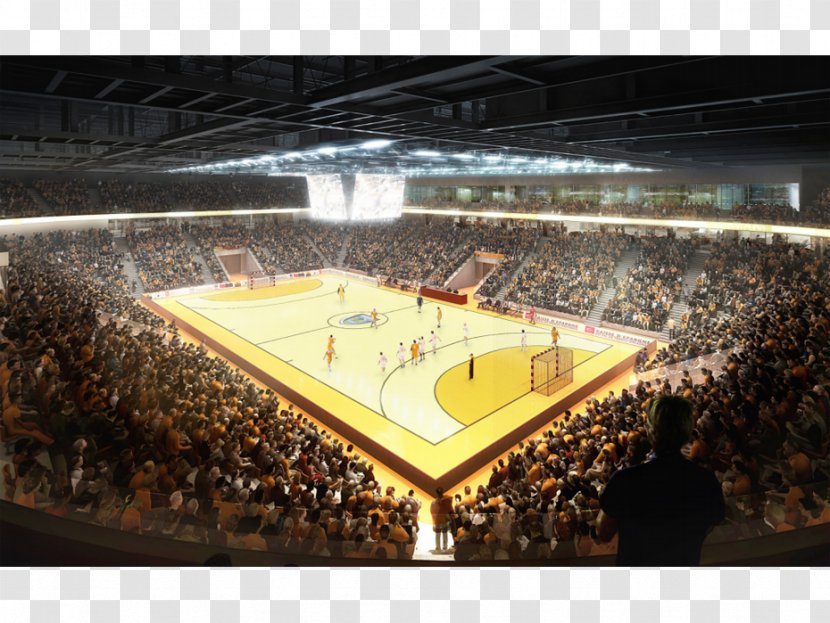Arena Du Pays D'Aix Université Club Handball Aix Palais Des Sports De Marseille - Stadium Transparent PNG