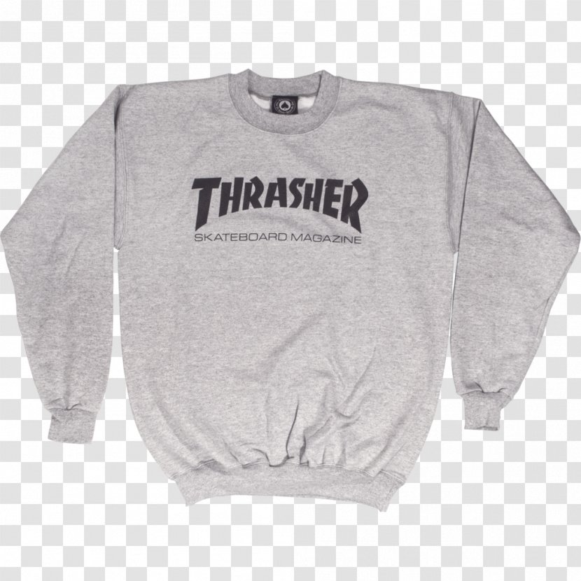 Thrasher Presents Skate And Destroy Hoodie T-shirt Skateboard - Sleeve Transparent PNG