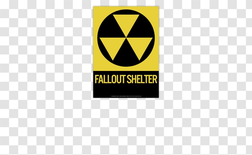 Cold War Logo Brand Fallout Shelter - Sign - Design Transparent PNG