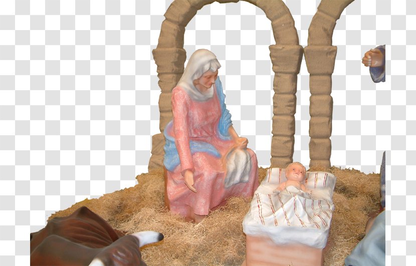 Nativity Scene Figurine Birth Agneau Aragonesa De Fiestas Transparent PNG