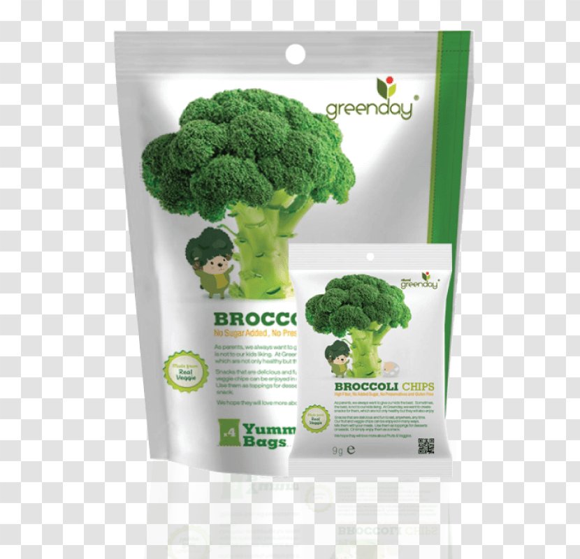 Broccoli Potato Chip Green Day Vegetable Banana - Leaf Transparent PNG