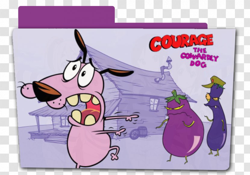 Dog Eustace Bagge Courage Animated Series - Marty Grabstein Transparent PNG