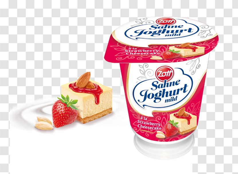 Strawberry Yoghurt Milk Cream Cheesecake Transparent PNG