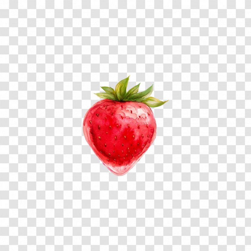 Strawberry Aedmaasikas - Red Transparent PNG