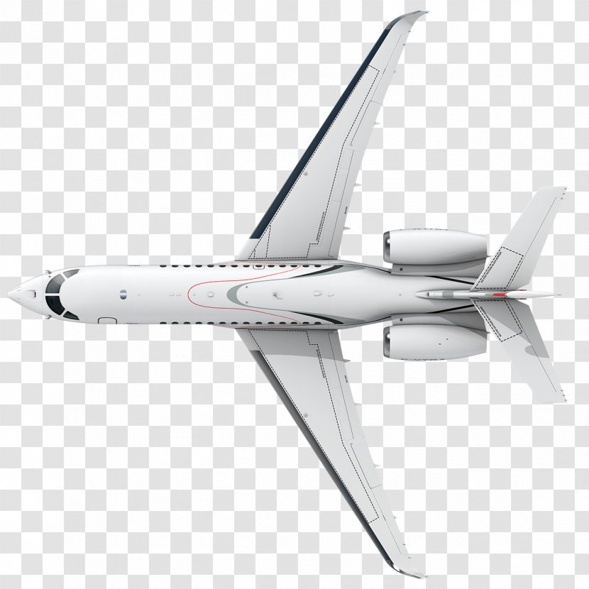 Dassault Falcon 5X 6X 7X 10 - 8x - Aircraft Transparent PNG