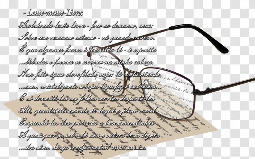 Glasses Paper Line Angle - Text Transparent PNG