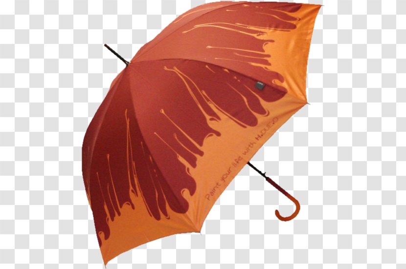Umbrella Designer - Orange - The Trend Of Abstract Color Paintings Transparent PNG
