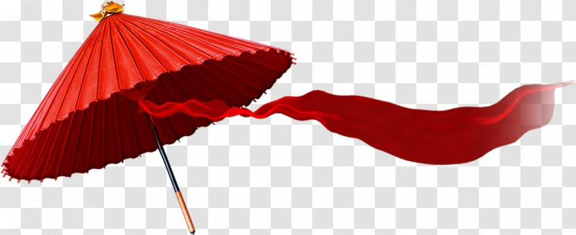 Red Oil-paper Umbrella Blue - Teal - Chinese Style Transparent PNG