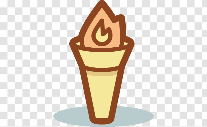 Ice Cream Cone Torch Combustion - Cones Transparent PNG